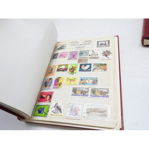 7109 - A worldwide stamp collection in five stock books, all eras to include GB in one book with regional i... 
