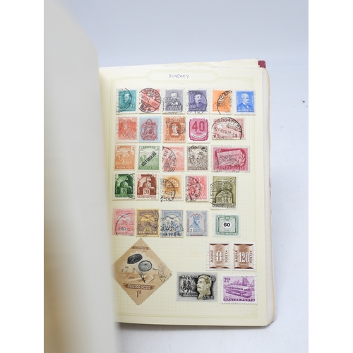 7109 - A worldwide stamp collection in five stock books, all eras to include GB in one book with regional i... 