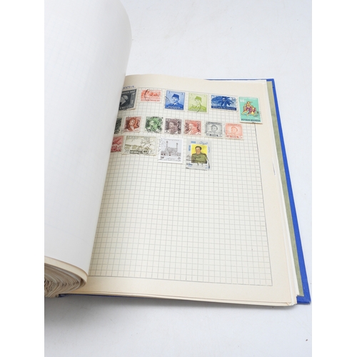 7109 - A worldwide stamp collection in five stock books, all eras to include GB in one book with regional i... 
