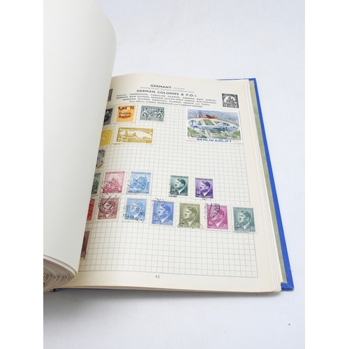 7109 - A worldwide stamp collection in five stock books, all eras to include GB in one book with regional i... 