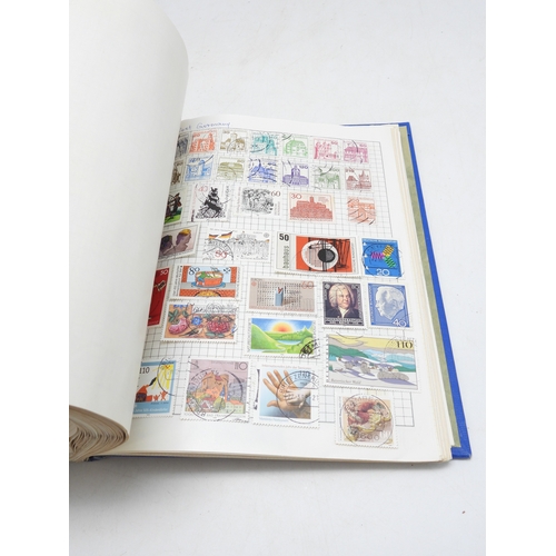 7109 - A worldwide stamp collection in five stock books, all eras to include GB in one book with regional i... 