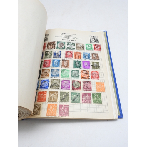 7109 - A worldwide stamp collection in five stock books, all eras to include GB in one book with regional i... 