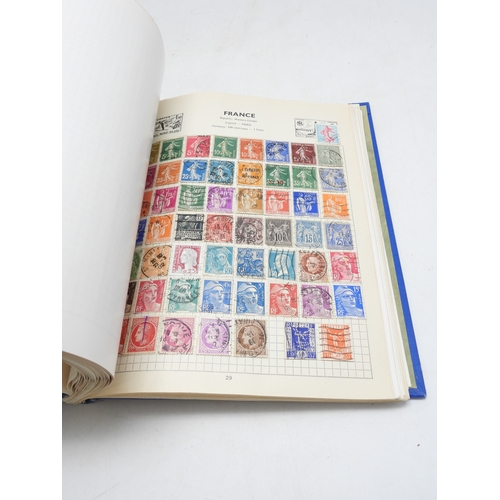 7109 - A worldwide stamp collection in five stock books, all eras to include GB in one book with regional i... 