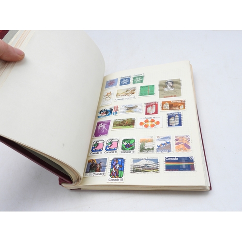 7109 - A worldwide stamp collection in five stock books, all eras to include GB in one book with regional i... 
