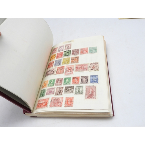 7109 - A worldwide stamp collection in five stock books, all eras to include GB in one book with regional i... 