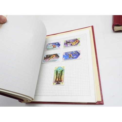7109 - A worldwide stamp collection in five stock books, all eras to include GB in one book with regional i... 
