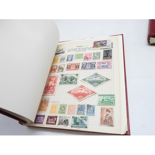 7109 - A worldwide stamp collection in five stock books, all eras to include GB in one book with regional i... 