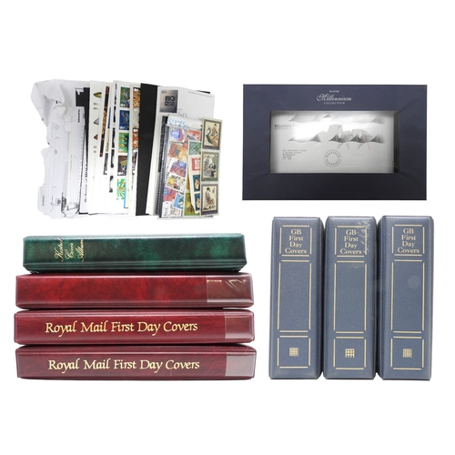 7110 - A lot comprising three Westminster albums containing over 130 limited edition first day covers from ... 