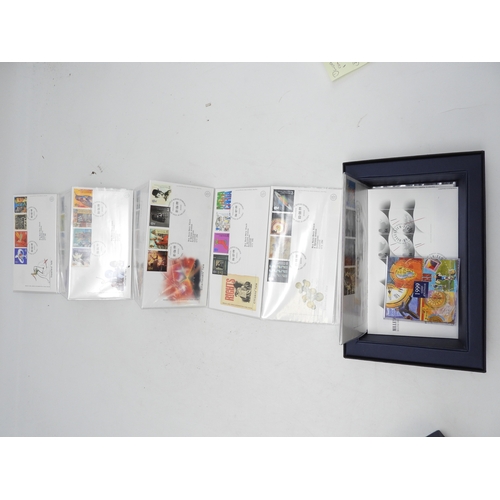 7110 - A lot comprising three Westminster albums containing over 130 limited edition first day covers from ... 