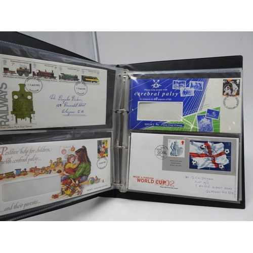 7110 - A lot comprising three Westminster albums containing over 130 limited edition first day covers from ... 