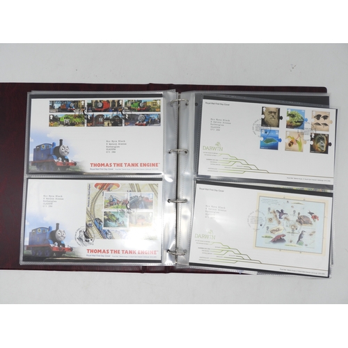 7110 - A lot comprising three Westminster albums containing over 130 limited edition first day covers from ... 