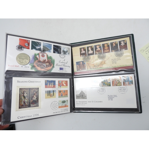 7110 - A lot comprising three Westminster albums containing over 130 limited edition first day covers from ... 