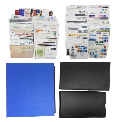 7111 - A lot comprising first day covers many with associated British Post Office Mint Stamps, Robert Burns... 