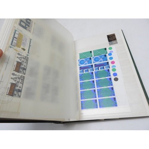 7113 - Great Britain a lot of mostly Elizabeth II unmounted mint stamps in blocks and strips contained in i... 