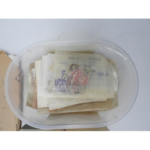7114 - Great Britain a collection of used mostly hinged stamps on sheets to include various 1/d red present... 