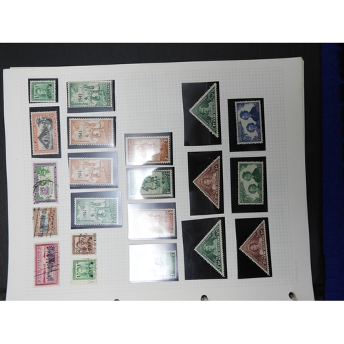 7117 - A worldwide stamp collection mostly used on sheets in 16 albums