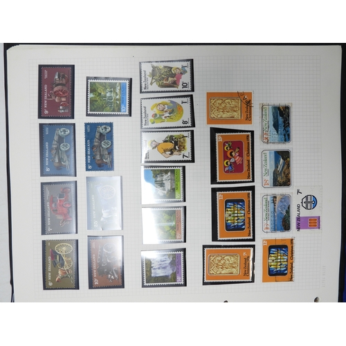 7117 - A worldwide stamp collection mostly used on sheets in 16 albums