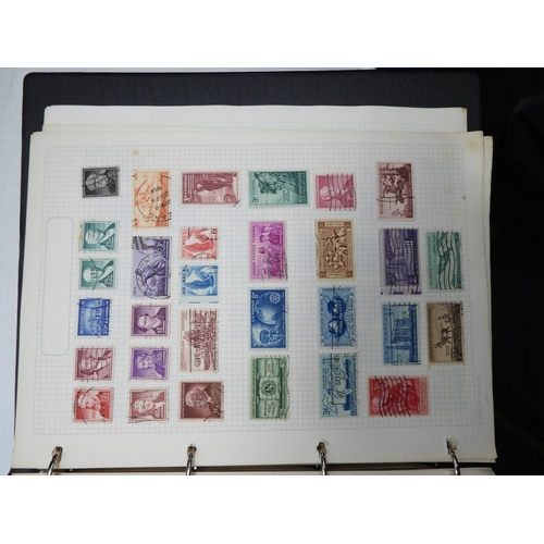 7117 - A worldwide stamp collection mostly used on sheets in 16 albums