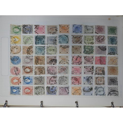 7117 - A worldwide stamp collection mostly used on sheets in 16 albums