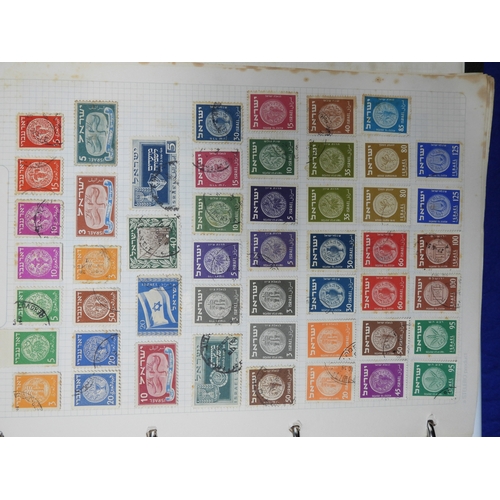 7117 - A worldwide stamp collection mostly used on sheets in 16 albums