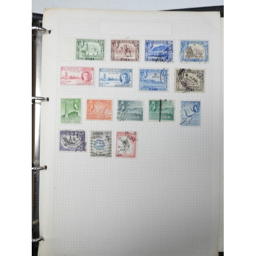 7118 - A worldwide stamp collection mostly used on sheets in 15 albums
