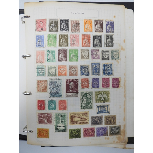 7118 - A worldwide stamp collection mostly used on sheets in 15 albums