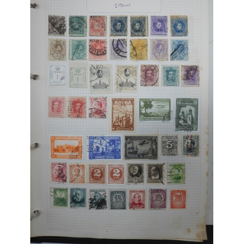 7118 - A worldwide stamp collection mostly used on sheets in 15 albums
