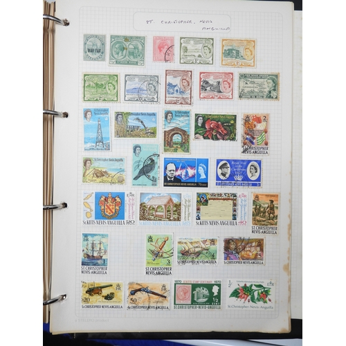 7118 - A worldwide stamp collection mostly used on sheets in 15 albums