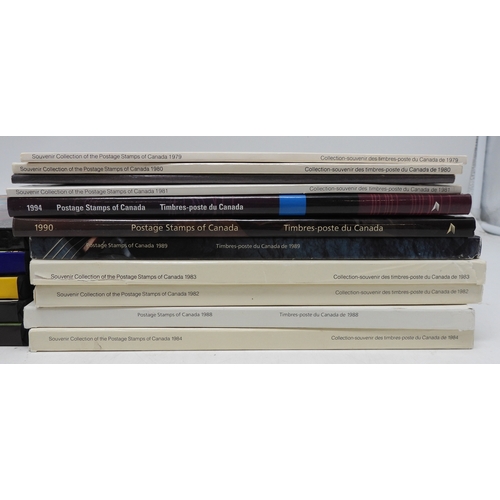 7132 - Souvenir Collection Of Postage Stamps of Canada 1979, 1980, 1982, 1983, 1984, 1988, 1989, 1990, 1994... 