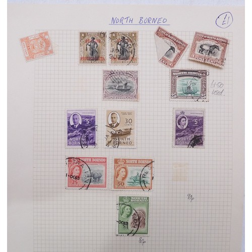 7083 - GB small collection of mint and used GB stamps on Hagner Pages plus 3 Presentation packs. Mixed cond... 