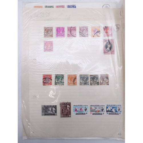 7083 - GB small collection of mint and used GB stamps on Hagner Pages plus 3 Presentation packs. Mixed cond... 