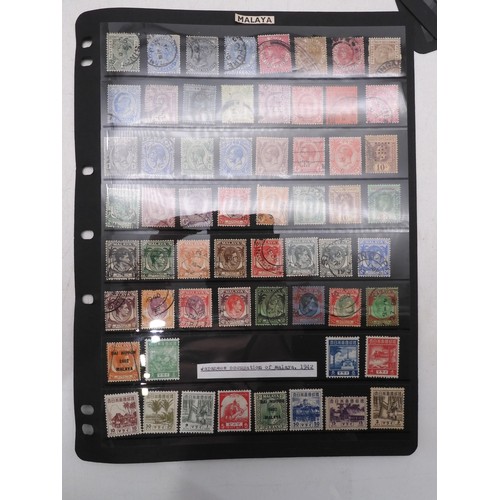 7083 - GB small collection of mint and used GB stamps on Hagner Pages plus 3 Presentation packs. Mixed cond... 