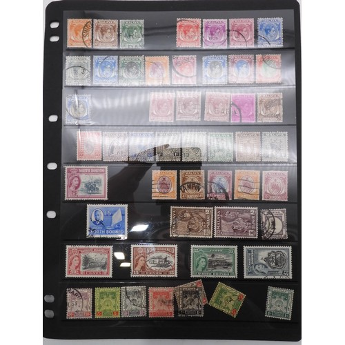 7083 - GB small collection of mint and used GB stamps on Hagner Pages plus 3 Presentation packs. Mixed cond... 