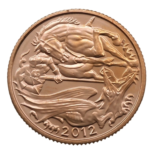 ELIZABETH II (1952-2022) 1 SOVEREIGN 2012