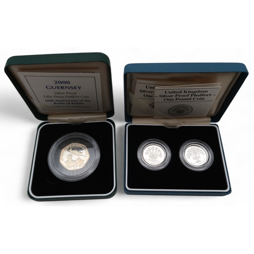 5030 - Elizabeth II&nbsp;(1952-2022) a lot comprising various Silver Proof &pound;1, 50 pence and 20 pence ... 