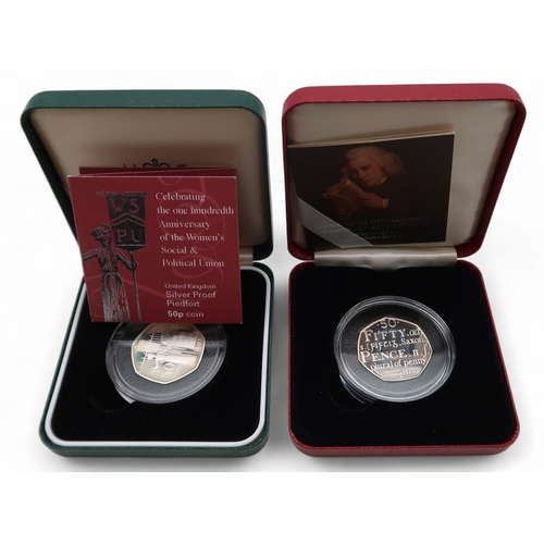 5030 - Elizabeth II&nbsp;(1952-2022) a lot comprising various Silver Proof &pound;1, 50 pence and 20 pence ... 