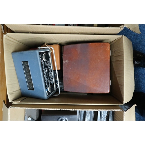 6013 - A collection of approximately 35, 20th century small, and portable valve and transistor radios (3 bo... 