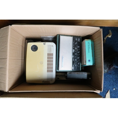 6013 - A collection of approximately 35, 20th century small, and portable valve and transistor radios (3 bo... 