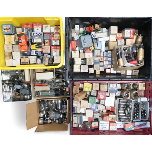 6017 - A cabinet containing a large collection of valves