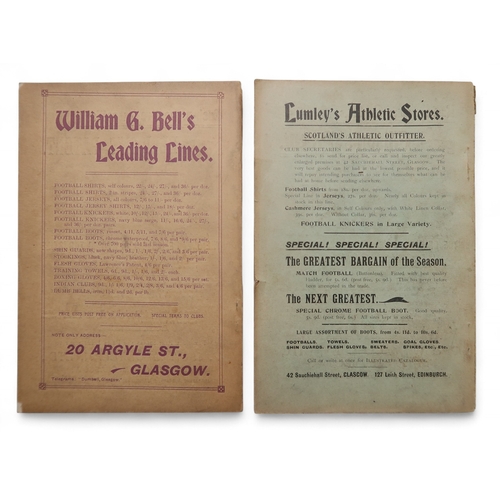 8039 - The Scottish Football Annual 1898-99Edited by John K. McDowallGlasgow, Hay Nisbet & Co., 1898The... 