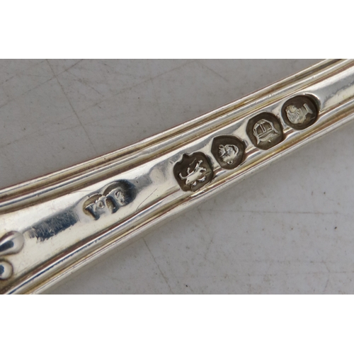 2369 - A MATCHED PART SUITE OF KINGS PATTERN SILVER CUTLERYcomprising; eight tablespoons by Elizabeth Eames... 