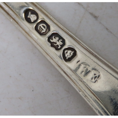 2369 - A MATCHED PART SUITE OF KINGS PATTERN SILVER CUTLERYcomprising; eight tablespoons by Elizabeth Eames... 