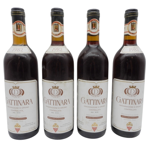 9019 - A lot comprising nine various bottles of red wine to include four bottles of DELLAVALLE GATTINARA 19... 