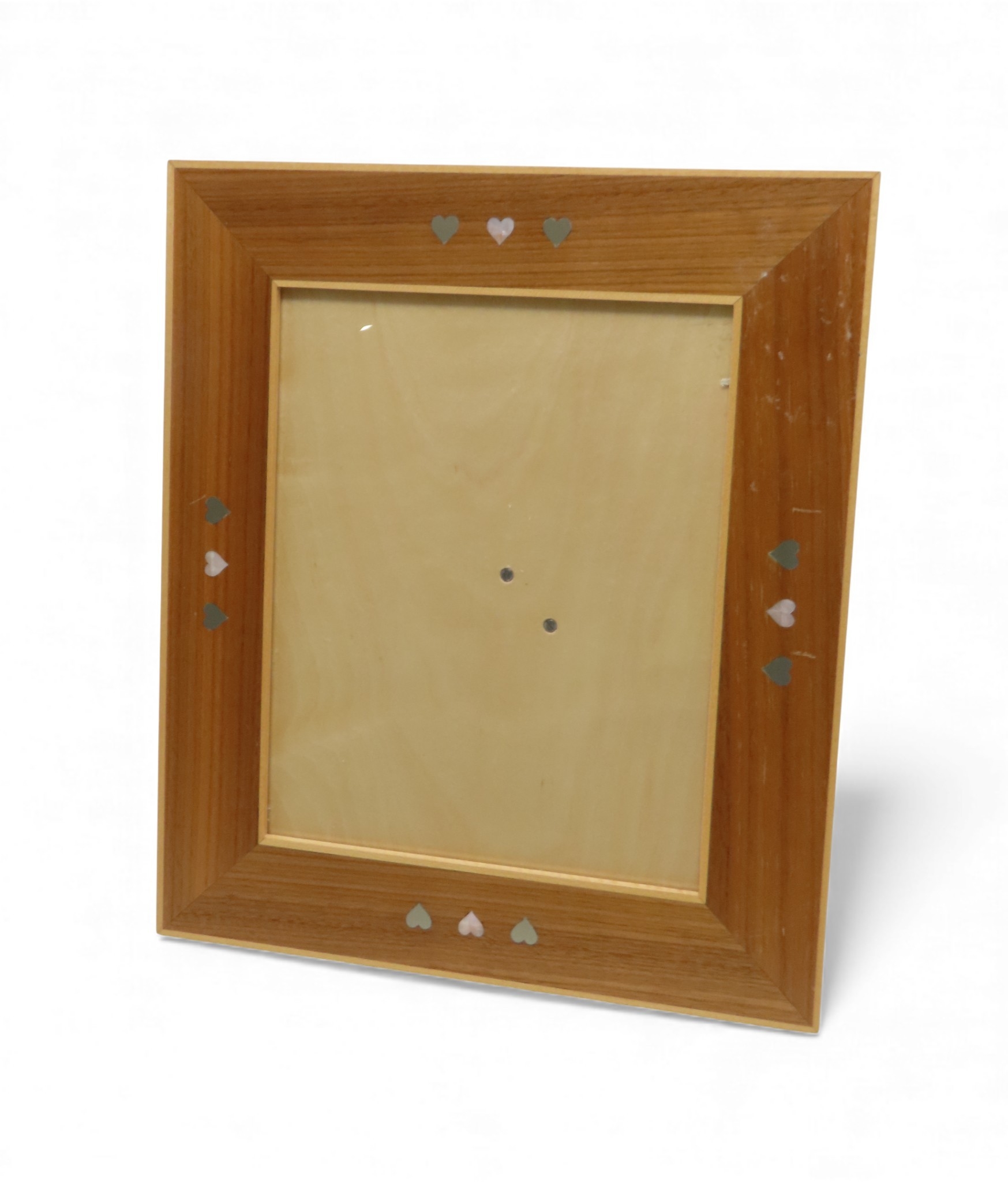 David Linley, a walnut and sycamore photograph frame, with mother of ...