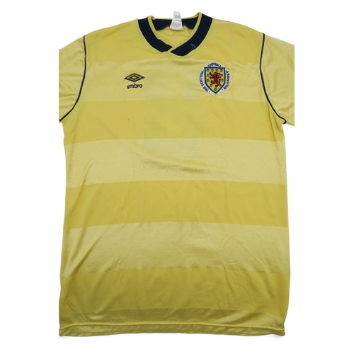 8028 - Jim McInally - His 1987 Scottish International debut jerseyFor the 1st April European Championship q... 