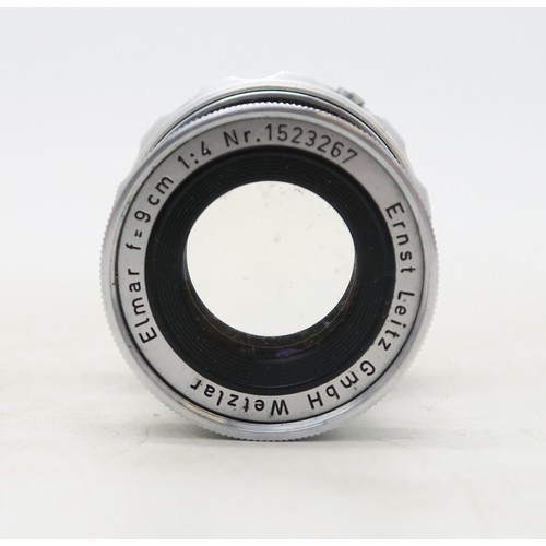 2555A - A LEICA M2 RANGEFINDER CAMERA, 1961Serial no. 1021649, fitted with a Leitz Wetzlar Elmar 1:2.8/50 le... 