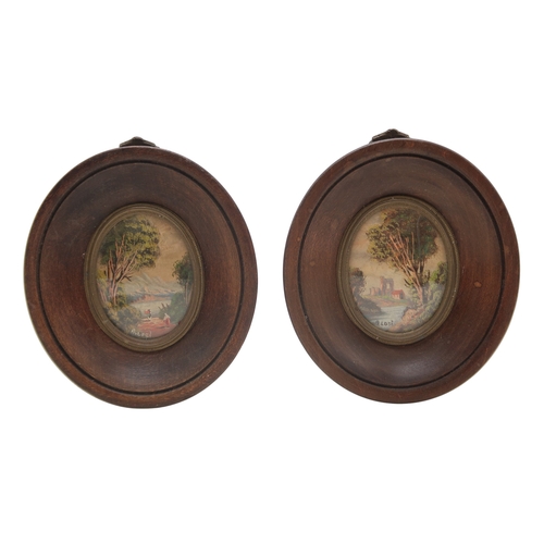 2553B - A GROUP OF PORTRAIT MINIATURESPainted on ivory, all apparently unsigned, including an Indian example... 