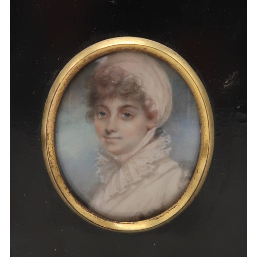 2553B - A GROUP OF PORTRAIT MINIATURESPainted on ivory, all apparently unsigned, including an Indian example... 