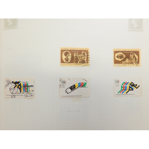 7028 - World Collection in 2 Albums plus many pages inc. GB and USA + much more. Also a large quantity of l... 