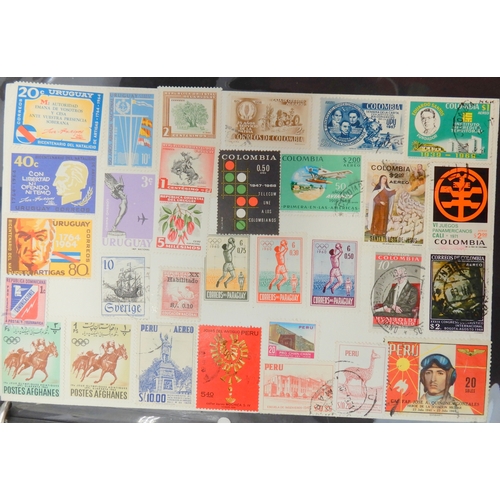 7031 - Large World Collection in Plastic Tub with various Albums Folders Etc. Inc. Large Quantity of  Moder... 